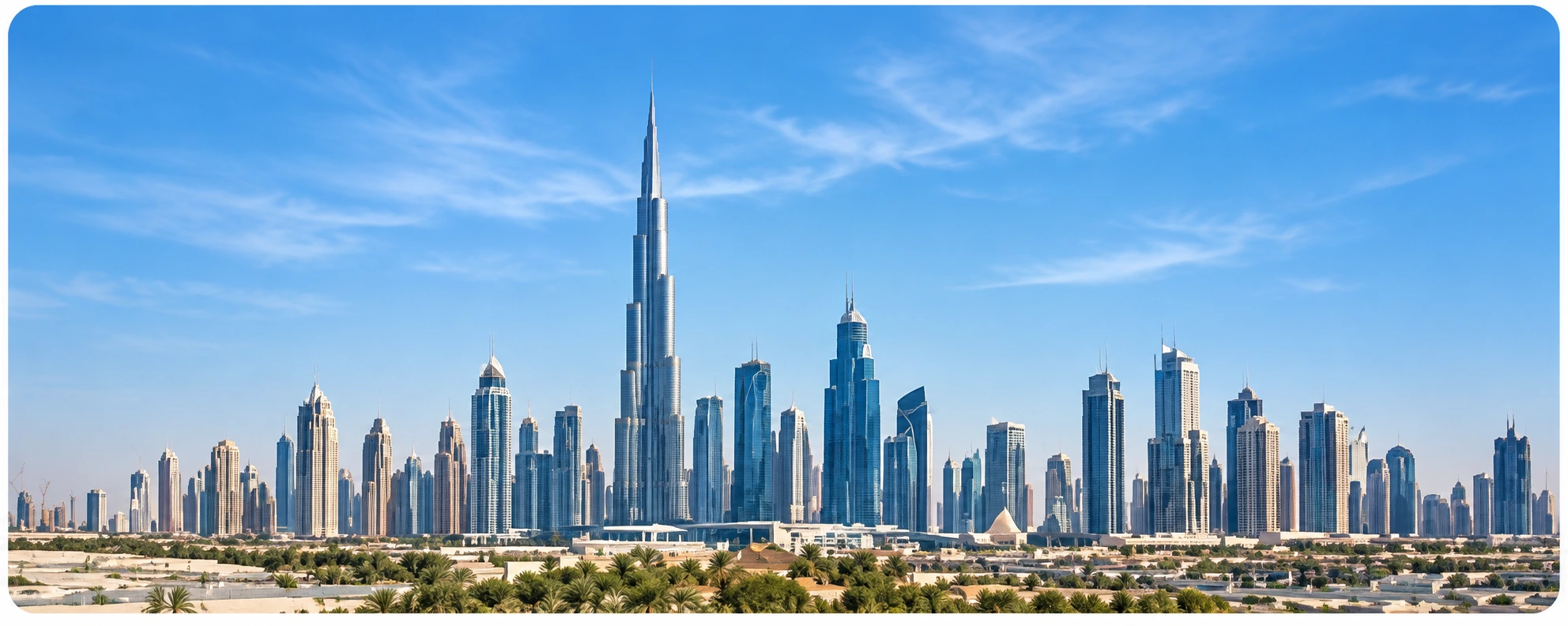 GCC city skyline